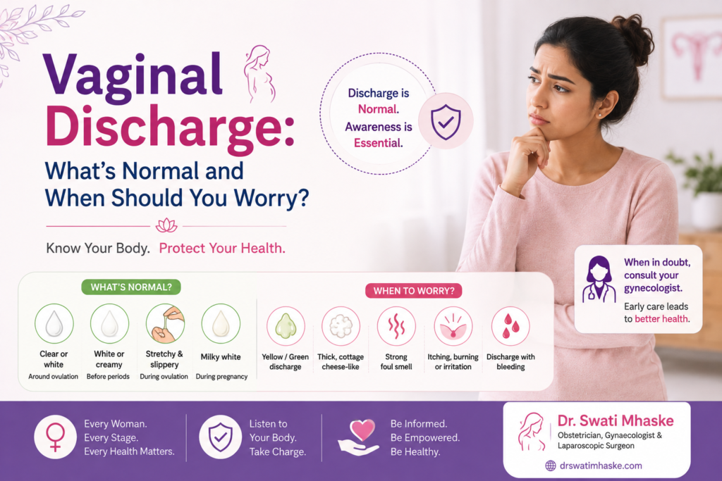 Vaginal Discharge: What's Normal which not